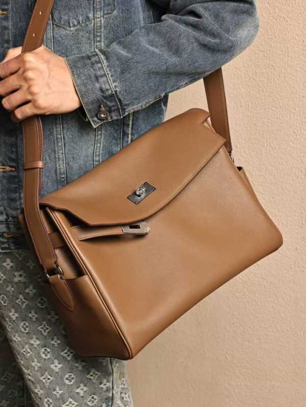 GPC Mode Kelly Messenger GM Bag D0 Beige De Weimer Evercolor PHW