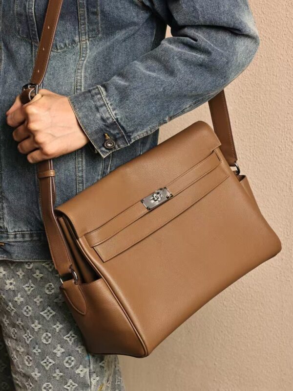 GPC Mode Kelly Messenger GM Bag D0 Beige De Weimer Evercolor PHW