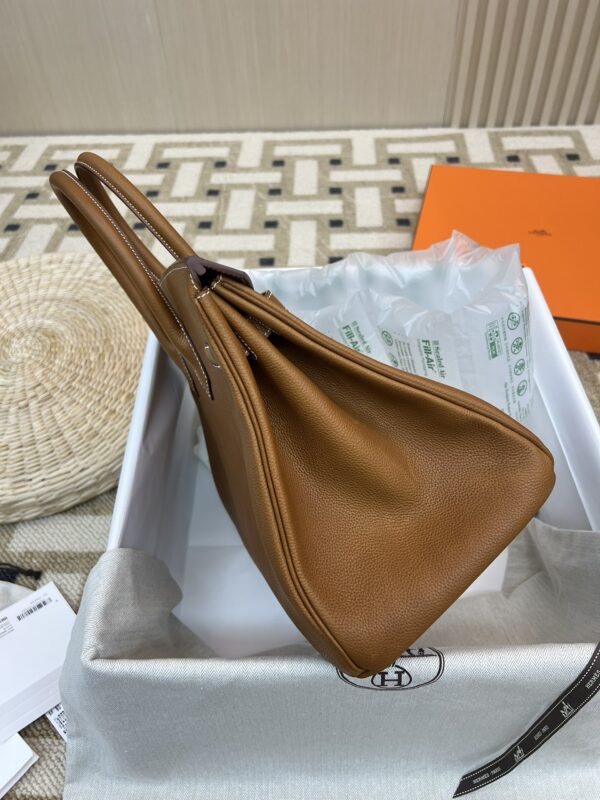 GPC Mode Birkin 35CM 34 Fauve Barenia Faubourg Leather Women’s Tote Bag GHW