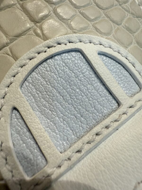 GPC Mode Birkin Foubourg 20CM 8L Beton Matte Crocodile / Calf Leather PHW Full Handmade