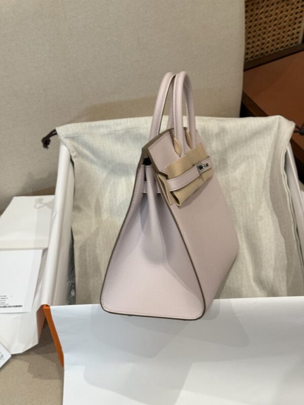 GPC Mode Birkin Sellier 25CM Epsom Leather 09 Mauve Pale PHW