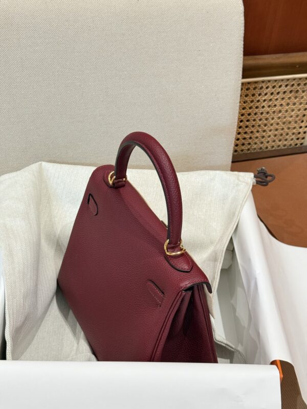 GPC Mode Kelly 25CM CC57 Bordeaux Togo Leather GHW