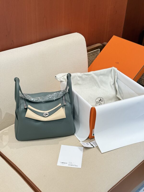 GPC Mode Lindy 26CM CK63 Vert Amande TC Leather PHW Australia Sydney