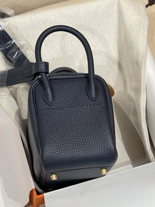 GPC Mode Mini Lindy Women’s Shoulder Bag Clememce Leather 2Z Blue Nuit GHW