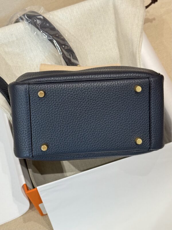 GPC Mode Mini Lindy Women’s Shoulder Bag Clememce Leather 2Z Blue Nuit GHW