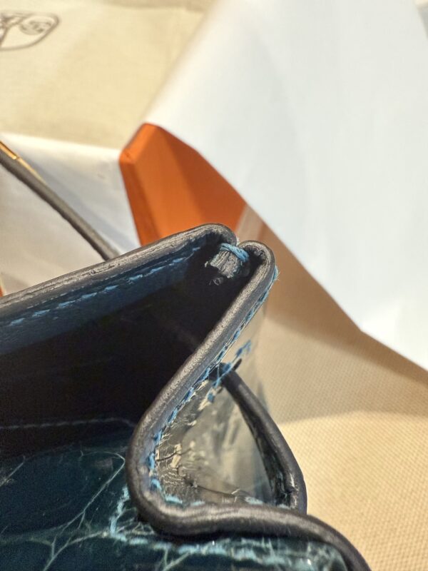 GPC Mode Shiny Niloticus Crocodile Birkin 25CM 1P Colvert GHW