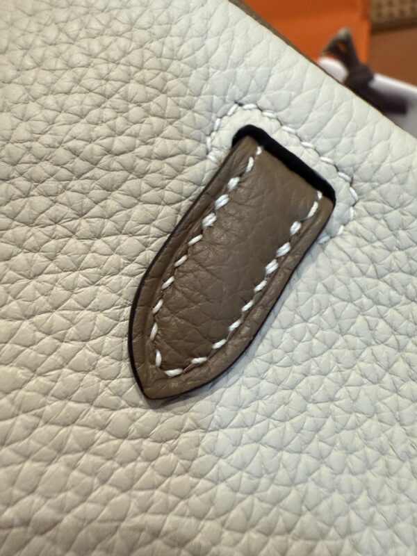 GPC Mode Birkin 25CM CC10 Craie / CC18 Etoupe Togo Leather Special Order PHW