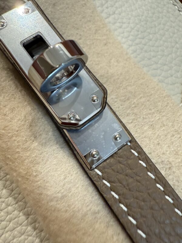 GPC Mode Birkin 25CM CC10 Craie / CC18 Etoupe Togo Leather Special Order PHW