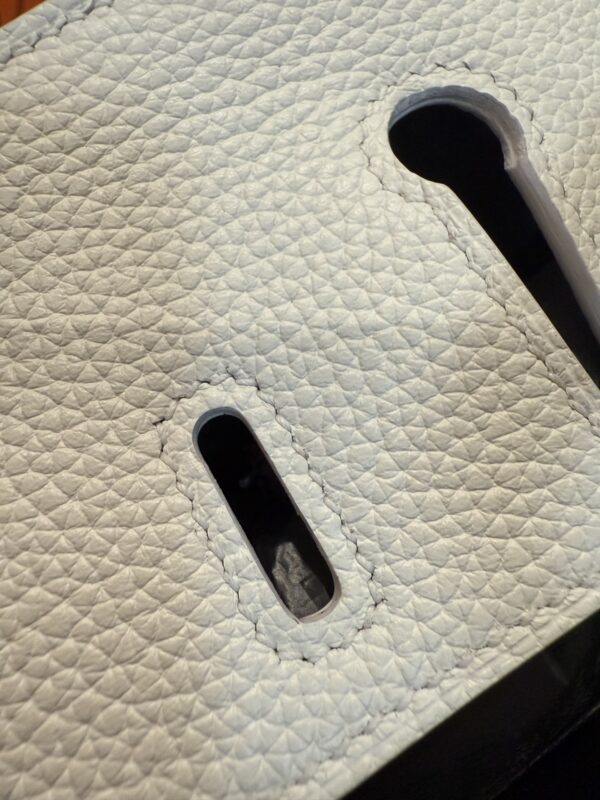 GPC Mode Birkin 25CM CK10 Craie / CC89 Noir Togo Leather Special Order PHW