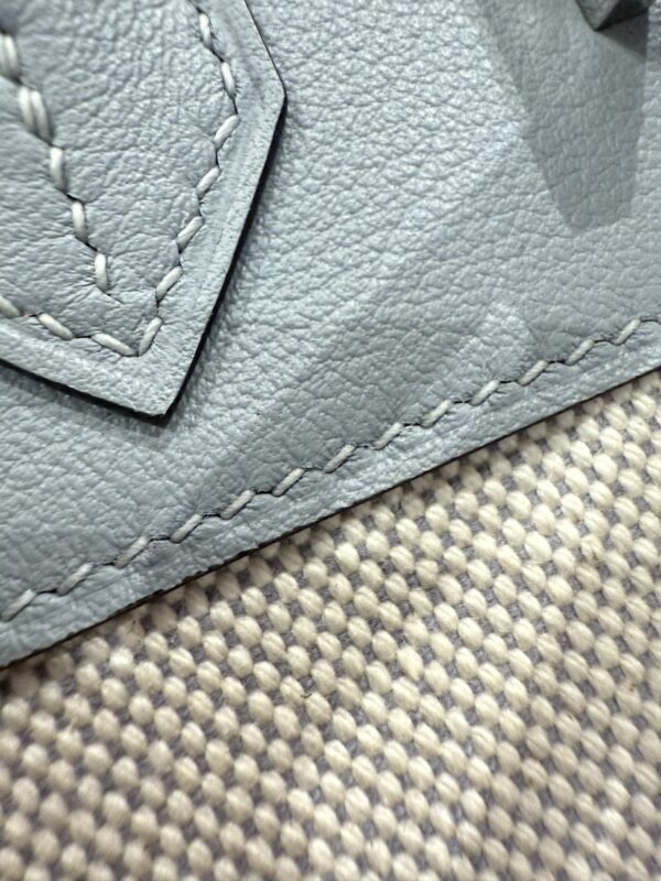 GPC Mode Birkin 25CM P0 Gris Pantin Calf Leather / Canvas PHW New 2025