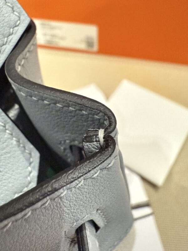 GPC Mode Birkin 25CM P0 Gris Pantin Calf Leather / Canvas PHW New 2025