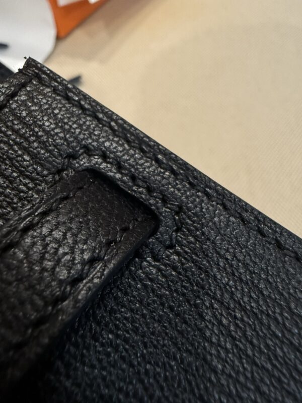 GPC Mode Constance To Go Wallet Chevre Leather CC89 Noir PHW
