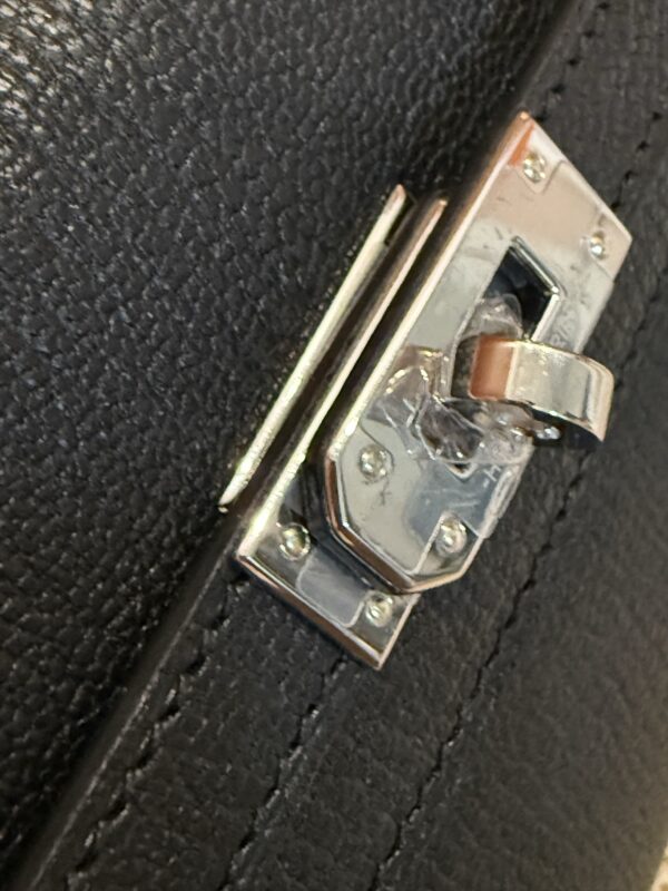 GPC Mode Constance To Go Wallet Chevre Leather CC89 Noir PHW