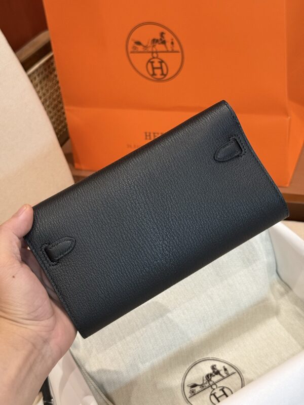 GPC Mode Constance To Go Wallet Chevre Leather CC89 Noir PHW