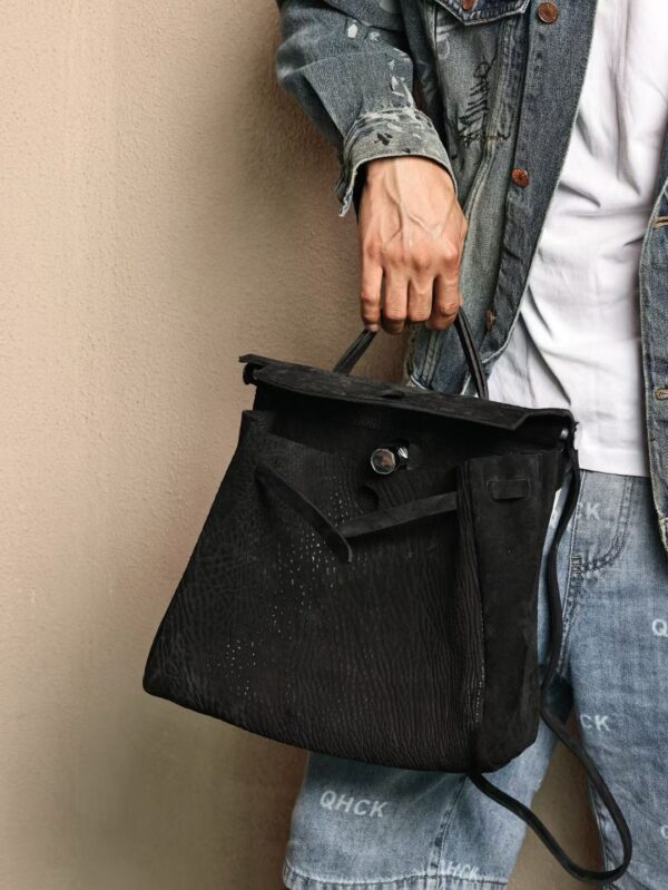 GPC Mode Herbag 31CM Washed Cordovan CK89 Black PHW