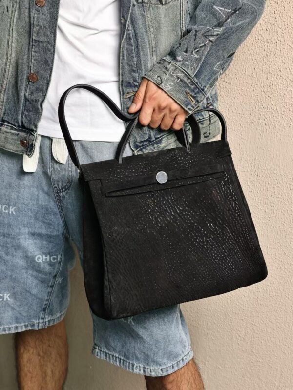GPC Mode Herbag 31CM Washed Cordovan CK89 Black PHW