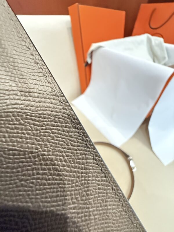 GPC Mode Kelly Sellier 28CM Epsom Leather CK18 Etoupe / 2S Sesame PHW