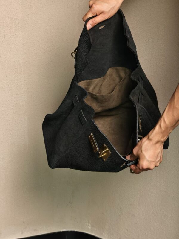 GPC Mode USA Washington Kelly Maxi 42CM 89 Noir Washed Cordovan GHW