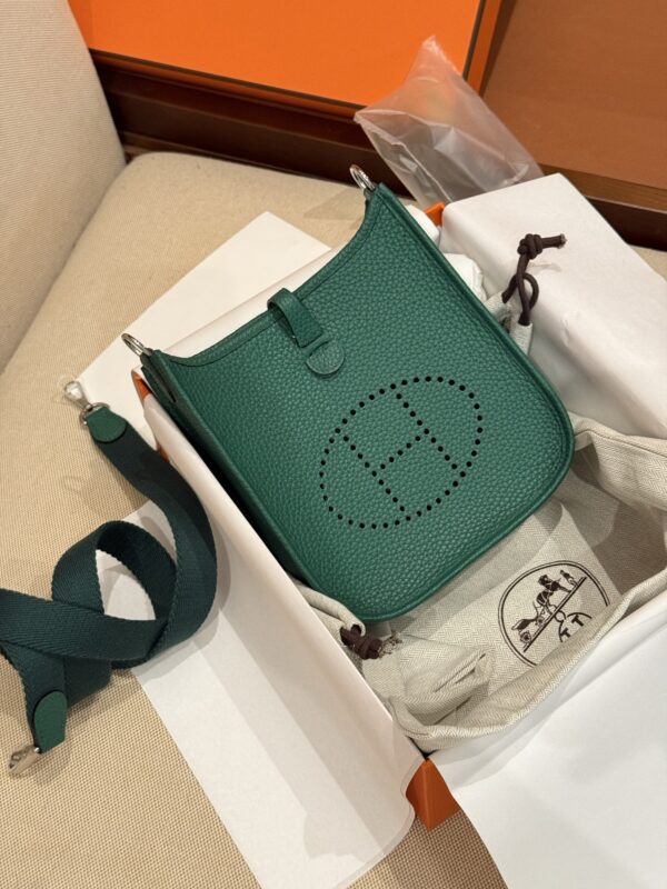GPC Mode Evelyne Mini 16CM Z6 Malachite TC Leather PHW
