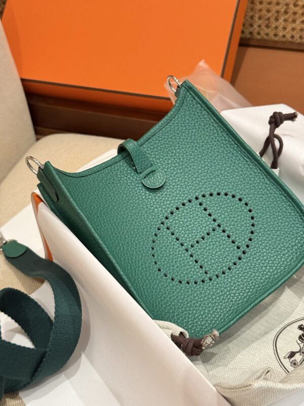 GPC Mode Evelyne Mini 16CM Z6 Malachite TC Leather PHW