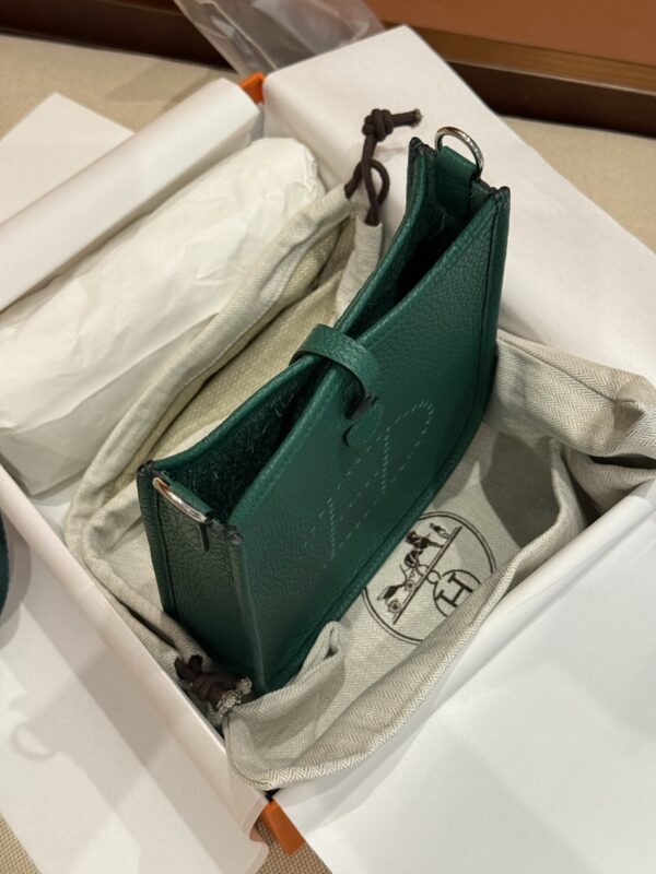 GPC Mode Evelyne Mini 16CM Z6 Malachite TC Leather PHW