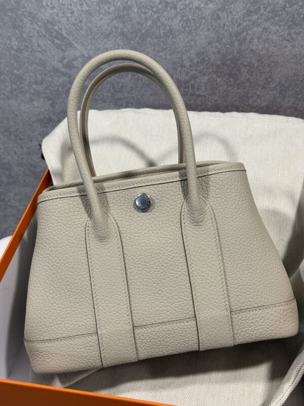 GPC Mode Mini Garden Party 23CM Ntogo Leather Ice White PHW