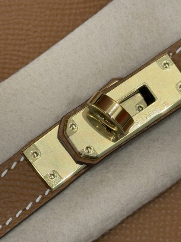 GPC Mode Birkin Sellier 25CM CC37 Gold Epsom Leather GHW