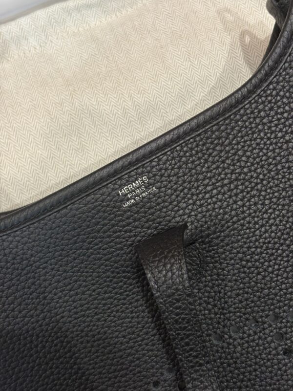 GPC Mode Evelyne 23CM CK89 Noir TC Leather PHW Hardware