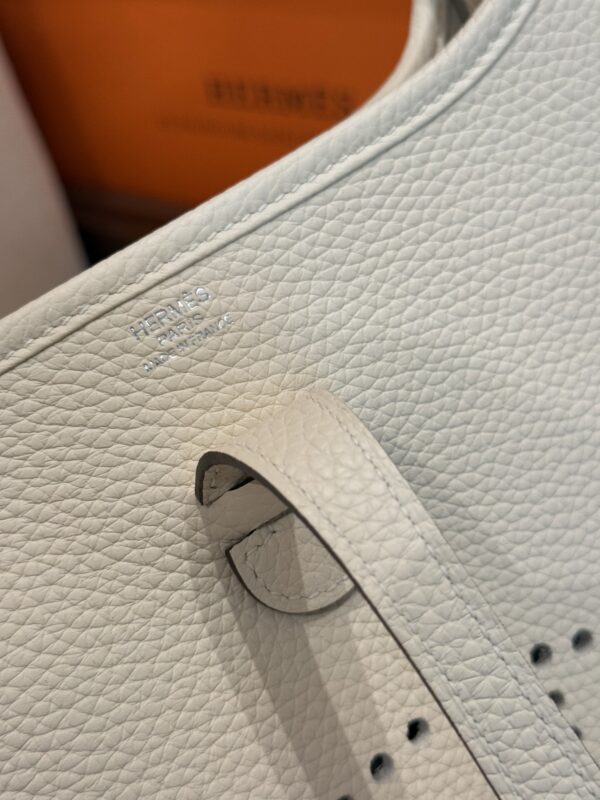 GPC Mode Evelyne 23CM TC Leather CK10 Craie PHW Hardware