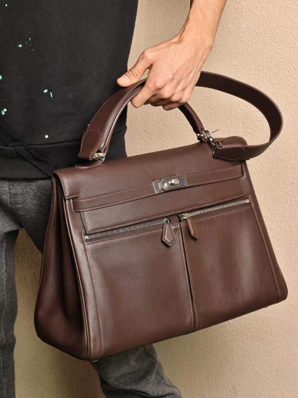 GPC Mode Kelly Lakis 40CM Swift Leather CK46 Ebene PHW