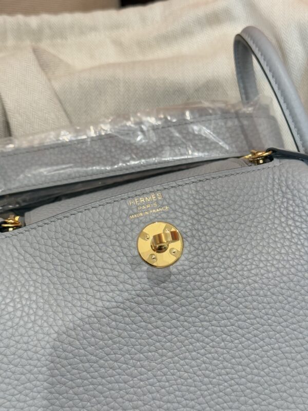 GPC Mode Mini Lindy TC Leather P0 Gris Pantin GHW