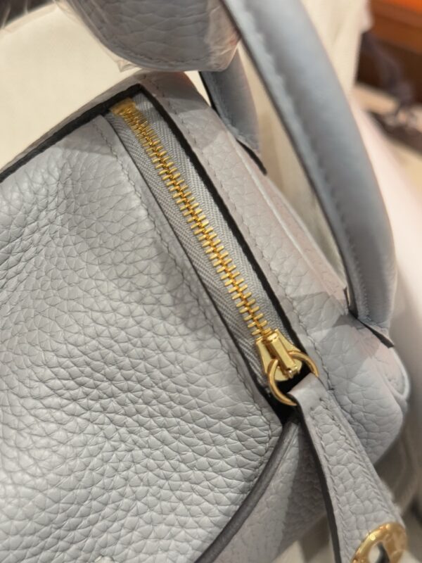 GPC Mode Mini Lindy TC Leather P0 Gris Pantin GHW