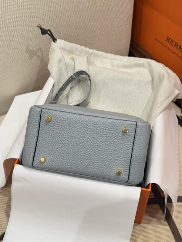 GPC Mode Mini Lindy TC Leather P0 Gris Pantin GHW